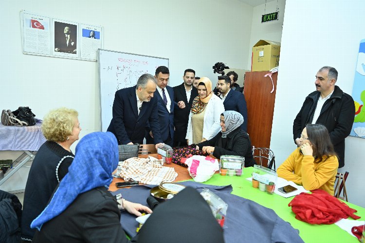 Bursa’da Başkan Aktaş Mudanyalı kadınlarla buluştu