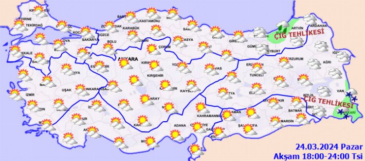Türkiye’de bugün hava nasıl olacak?