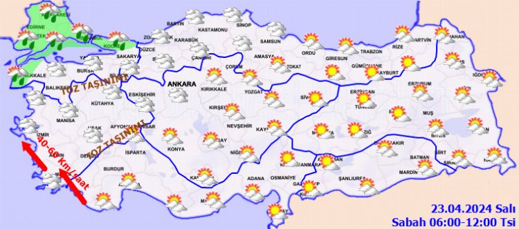 Yurtta bugün hava nasıl? Marmara’nın batısı yağışlı…