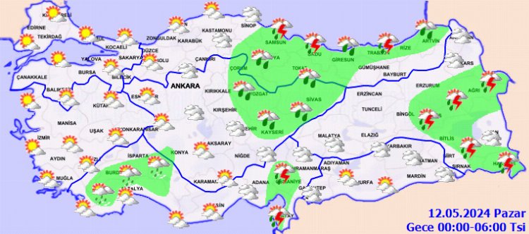 Yurtta bugün hava nasıl olacak?
