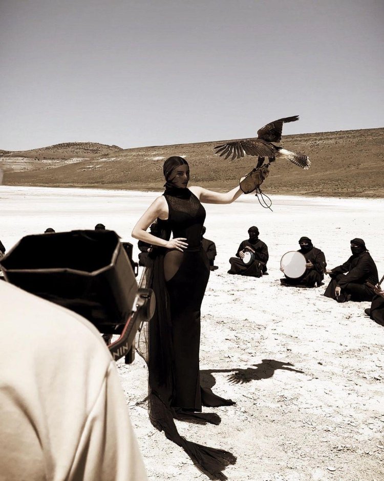 Fas’ta başlayan klip Konya’da bitti