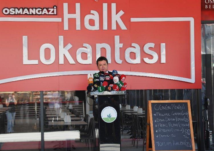 Osmangazi’de Halk Lokantası açıldı