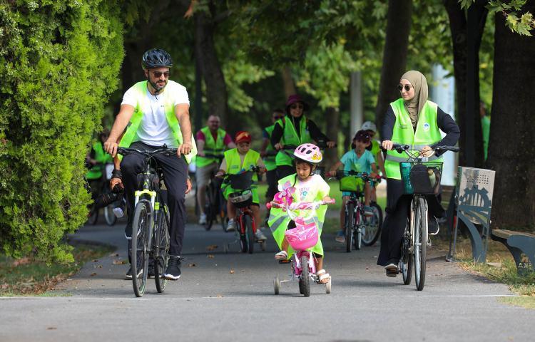 Sakarya’da sportif Pazar buluşması… Pedallar dostluğa döndü