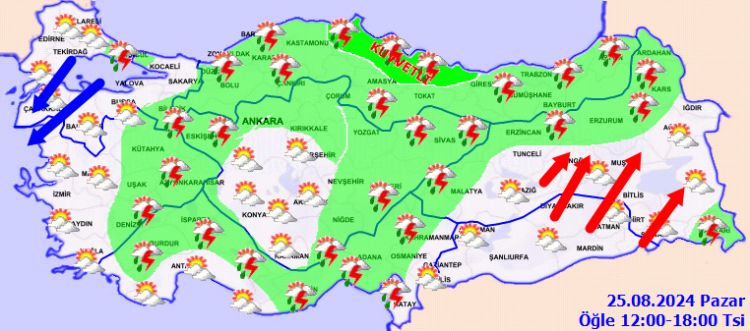 Bugün hava nasıl olacak? Meteoroloji’den uyarı var