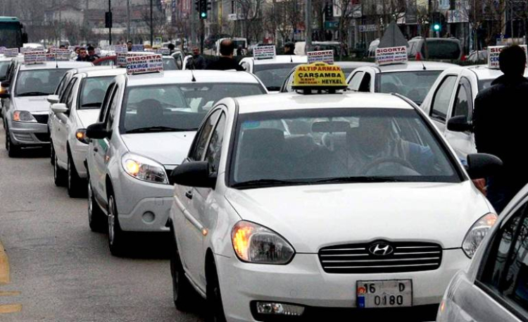 Bursa Gülbahçe’de taksi ve dolmuş tartışmaları devam ediyor