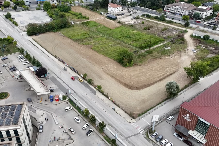 Düzce’de Atatürk Devlet Hastanesi’ne yeni otopark