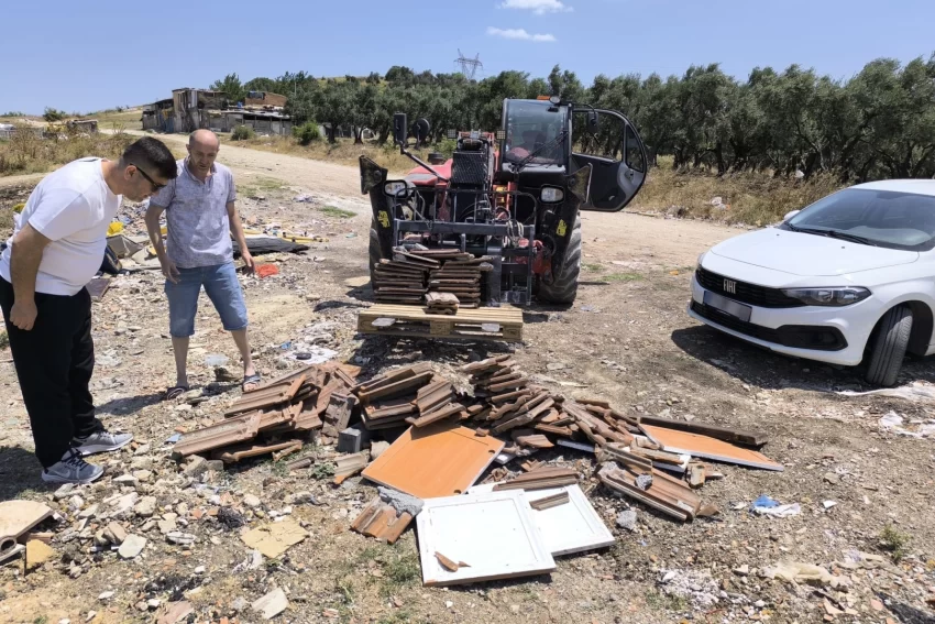 Osmangazi’de kaçak hafriyat dökenlere ceza yağdı