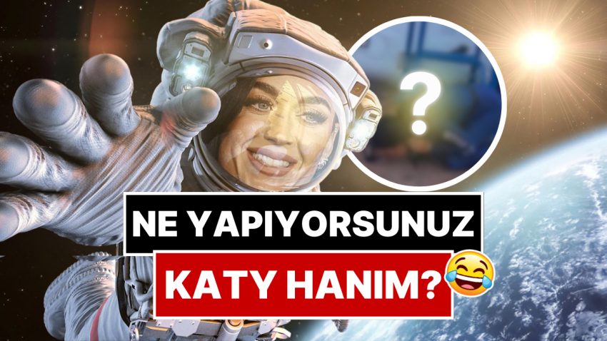 11 Dakikası Yetti: Uzaya Çıkıp Geri Gelen Katy Perry’den “Memleketime Kurban” Hareketi!