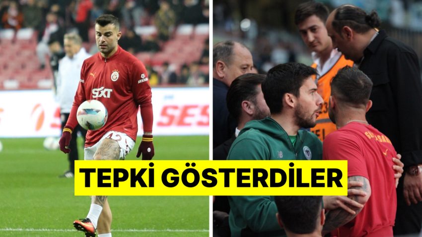 Abdülkerim Bardakcı, Konyasporlu Taraftarlarla Tartıştı