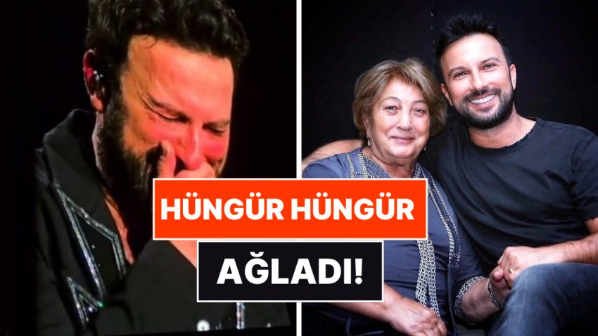 Acısına Karşın Sahnedeydi: Tarkan Annesinin En Sevdiği Şarkıyı Söylerken Hüngür Hüngür Ağladı