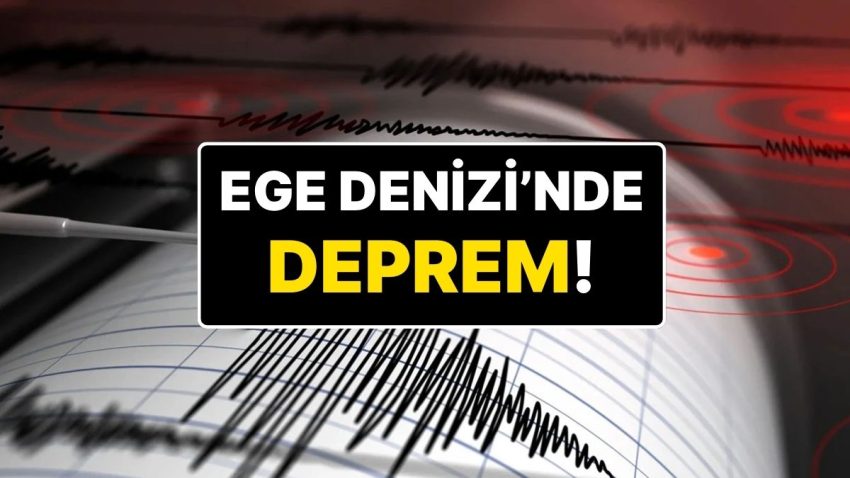 AFAD Sarsıntısı Duyurdu: Ege Denizi’nde 4.4 Büyüklüğünde Zelzele Oldu