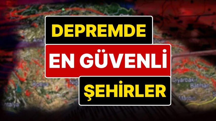AFAD’dan Zelzele Tehlike Haritası: İstanbul Sarsıntısından Sonra Merak Ediliyordu: Zelzelede En İnançlı Kentler