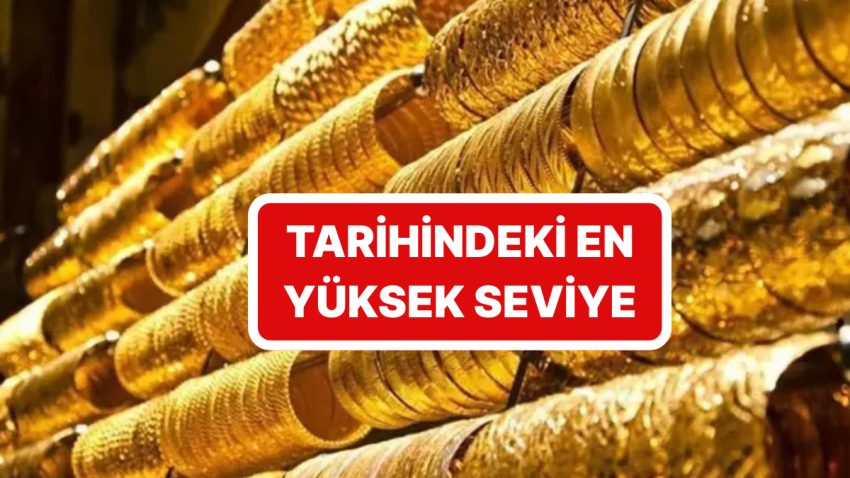 Altın Rekora Koştu: Gram ve Çeyrek Altında Yeni Tepe