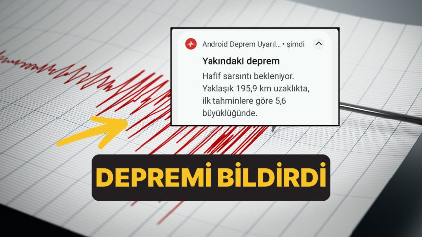 Android Telefonlar İstanbul’da Meydana Gelen Zelzelesi Saniyeler Evvel Bildirdi