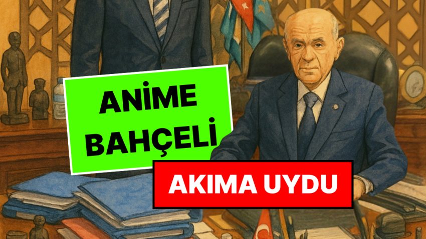 Anime Bahçeli! Devlet Bahçeli ChatGPT’nin Studio Ghibli Akımına Uydu