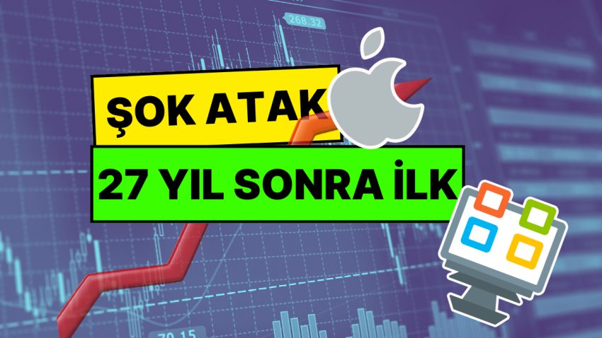 Apple’dan Şok Atak: Microsoft’un Elinden ‘En Pahalı Şirket’ Unvanını 24 Saatte Geri Aldı!