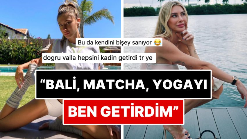 Bali, Matcha ve Meditasyonu Ülkeye Getirdiğini Söyleyen Şeyma Subaşı Toplumsal Medya Kullanıcılarını İkiye Böldü!