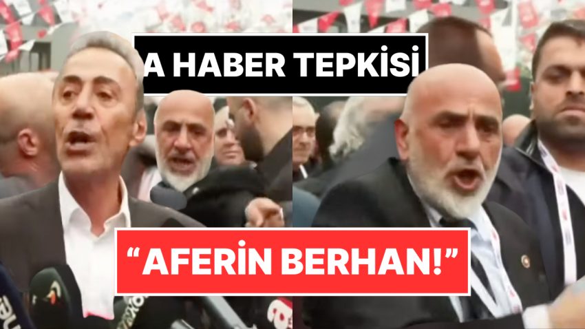 Berhan Şimşek A Haber’e Özgür Özel’i Eleştirince CHP’li Delegenin Yansısı Canlı Yayına Yansıdı