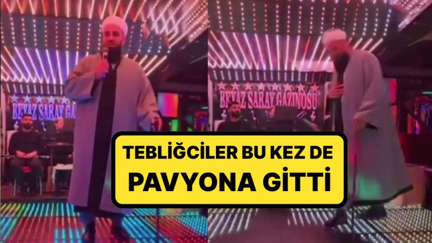 Bildiriciler Pavyonda Ortaya Çıktı: “Allah’ım O Azaptan Sizi de Bizi de Koruma Eylesin”