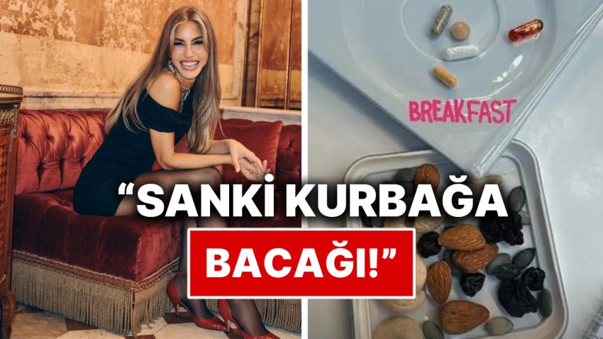 Bir Avuç Kuruyemiş ve Vitaminden Oluşan Kahvaltısıyla Gündem Olan Çağla Şıkel’den Tenkitlere Yanıt Geldi!