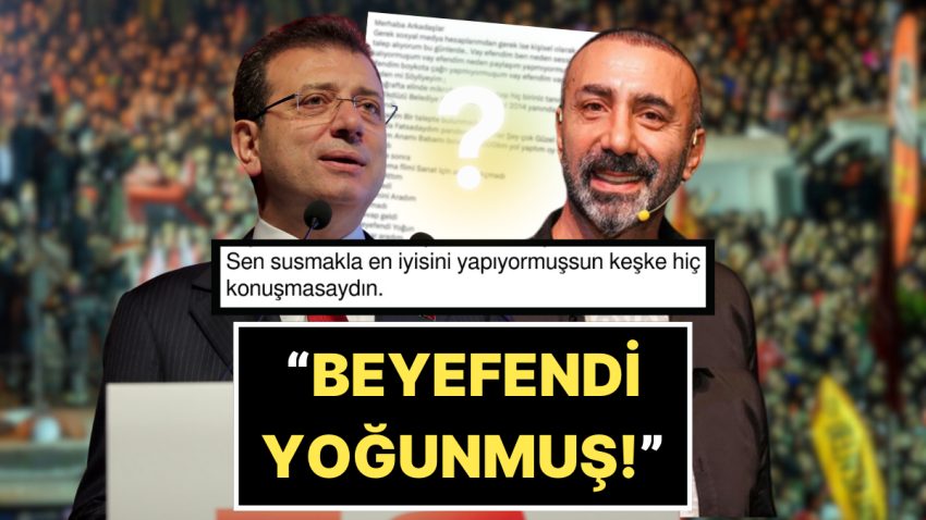 Bir Tuhaf Çıkış: Metin Yıldız, İmamoğlu Sürecine Sessizliğinin Sebebini İmamoğlu’na Trip Atarak Açıkladı