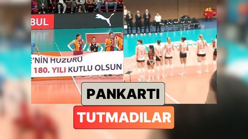 Birincinin Aydın’dan Sonra Naz Aydemir Akyol, Simge Aköz ve Zehra Güneş de Polis Haftası Pankartını Tutmadı