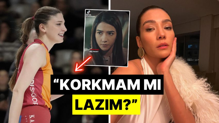 Birincinin Aydın’dan TRT Dizisi Teşkilat’ın Takımından Çıkarılan Aybüke Pusat Paylaşımı