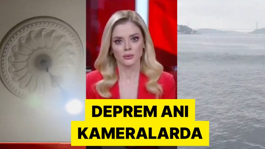 Boğazda Dalgalar, Canlı Yayında Panik… 6.2 Büyüklüğündeki Sarsıntı Anında Yaşananlar