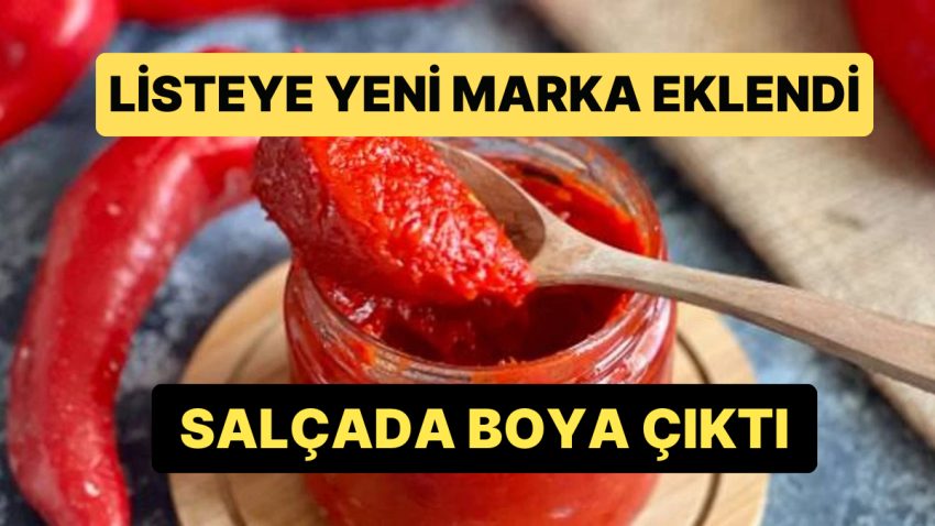 “Boya Bulandan Fiyat Almıyoruz” Dedikleri Salçadan Boya Çıktı