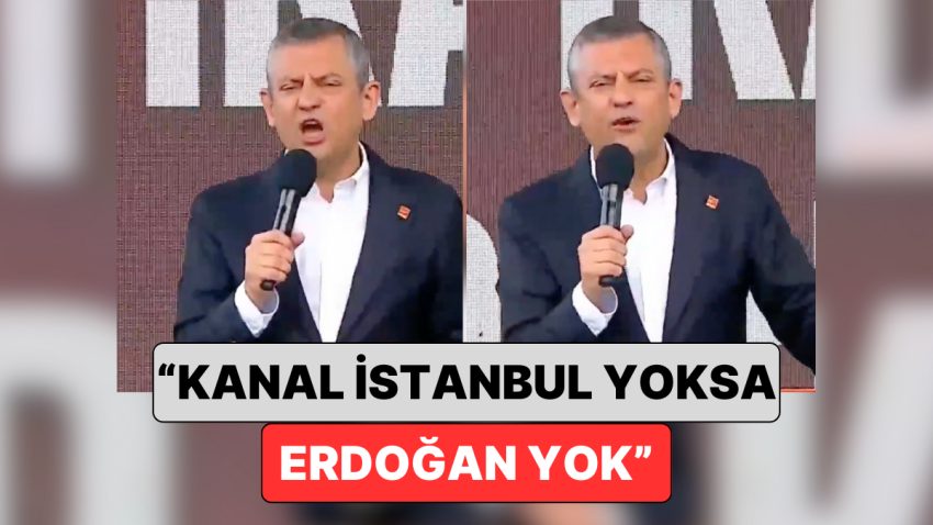 CHP Lideri Özgür Özel İBB’ye Yapılan Operasyonun Sebebinin “Kanal İstanbul” Olduğunu Söyledi