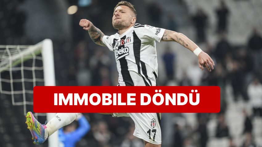 Ciro Immobile’nin Birinci 11’e Döndüğü Maçta Beşiktaş Hatayspor Karşısında Gösteri Yaptı: 5-1