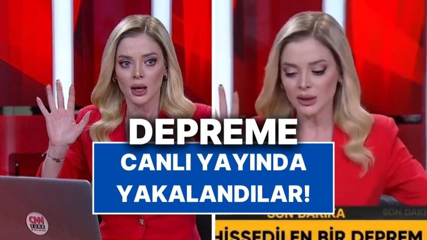 CNN Türk Canlı Yayında Sarsıntıya Yakalandı: “Çok Şiddetli Oluyor”