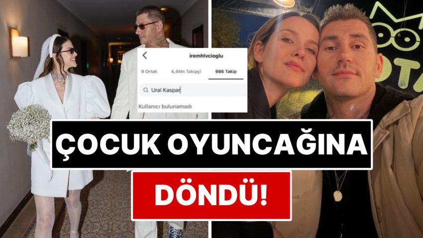 Çocuk Oyuncağı mı Bu? 3 Aylık Gebe İrem Helvacıoğlu Eşi Ural Kaspar’ı Engelleyip Yine Takibe Aldı