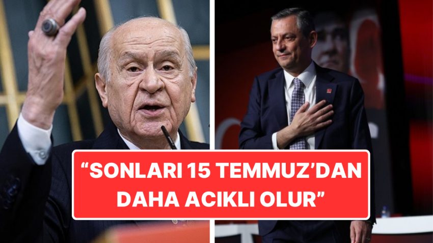 Devlet Bahçeli’den CHP’nin Kurultayındaki Açıklamalara Reaksiyon: “15 Temmuz’dan Daha Acıklı Bir Son Olur”