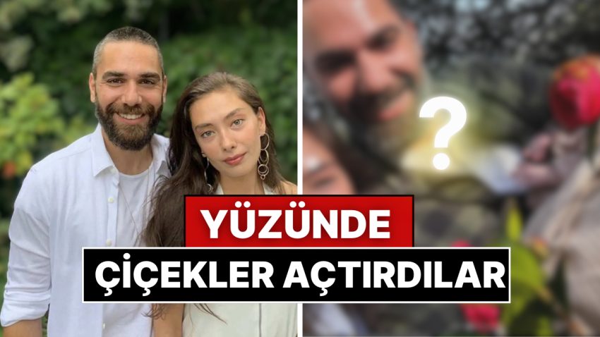 Emojiyle Kapatmada Level Atlattılar: Neslihan Atagül, Paylaşımında Oğlu Muhterem’in Yüzünü Gülle Kapattı