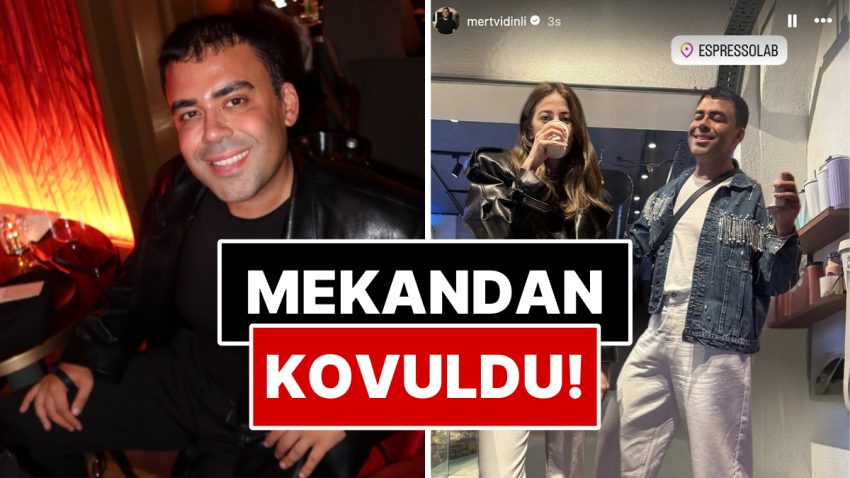 Espressolab Paylaşımının Akabinde Reaksiyon Çeken Mert Vidinli’nin Gece Gittiği Yerden Kovulduğu Tez Edildi!