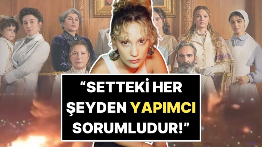 Farah Zeynep Abdullah, Şakir Paşa Ailesi’ndeki Yangının Sebebini Bulamayan Üretimci Medyapım’ı Kötü Azarladı!