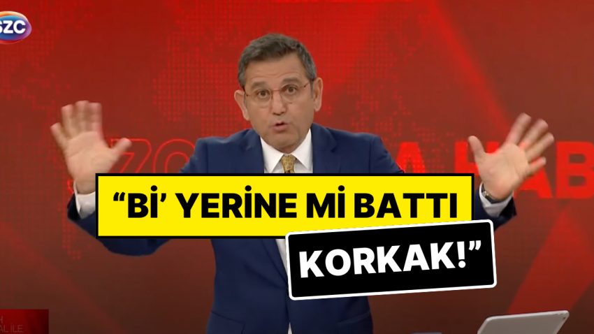Fatih Portakal Gülerek Haber Sunmasına Reaksiyon Gösteren İzleyiciye Esti Gürledi: “Bir Yerine mi Batıyor Korkak!”