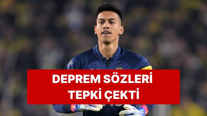 Fenerbahçe Kalecisi İrfan Can Eğribayat’ın “Deprem Yardımı” Sözleri Reaksiyon Çekti