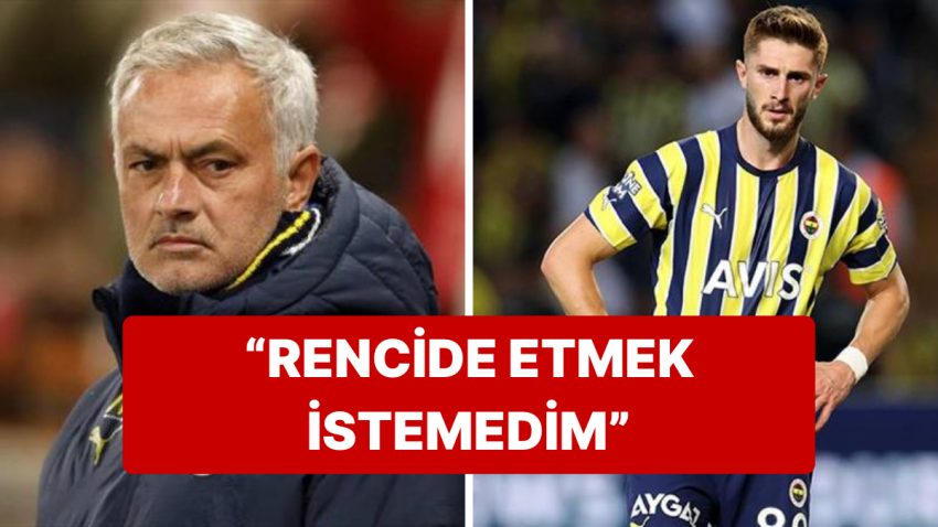 Fenerbahçe’de Jose Mourinho, Erken Kart Gören İsmail Yüksek’le İlgili Konuştu