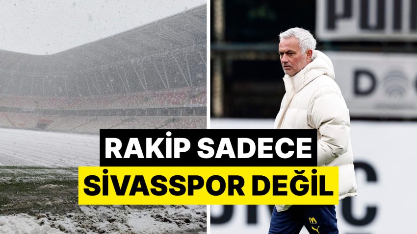 Fenerbahçe’yi Sivas’ta Kar Tehlikesi Bekliyor