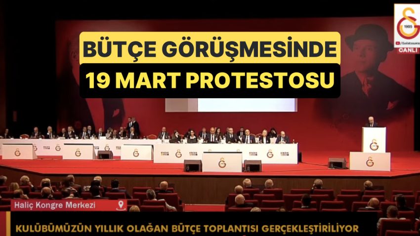 Galatasaray’ın Bütçe Görüşmesinde Ekrem İmamoğlu ve Tutuklu Öğrencilerden Bahsedildi