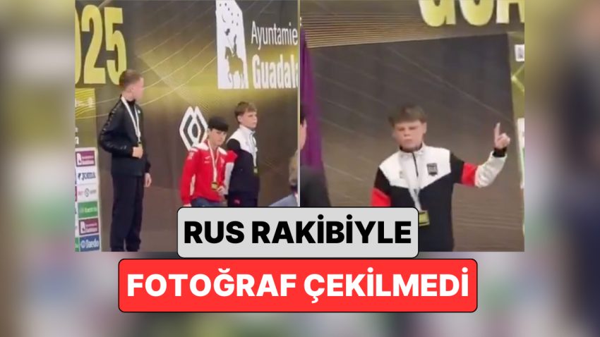 Gençlik Karate Ligi’nde Bronz Madalya Kazanan Ukraynalı Atlet Rus Rakibi ile Fotoğraf Çekilmeyi Reddetti