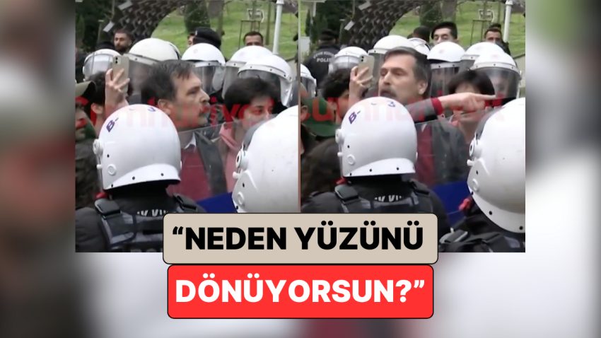 Gülhane Parkında Toplanan TİP Üyeleri Polis Ablukasına Alındı: Erkan Baş Bir Polise Reaksiyon Gösterdi