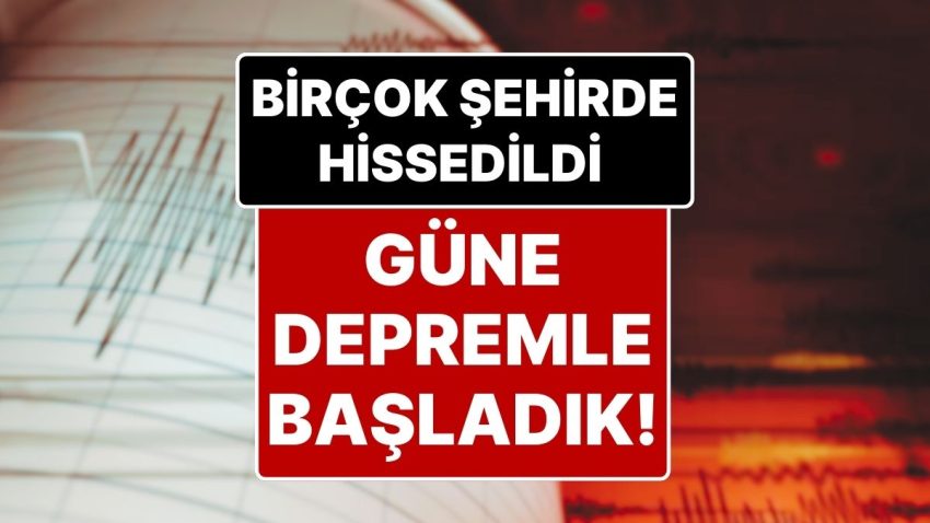 Gümüşhane’de Deprem! Sabah Saatlerinde 4.2’lik Zelzele Etraf Vilayetlerden de Hissedildi