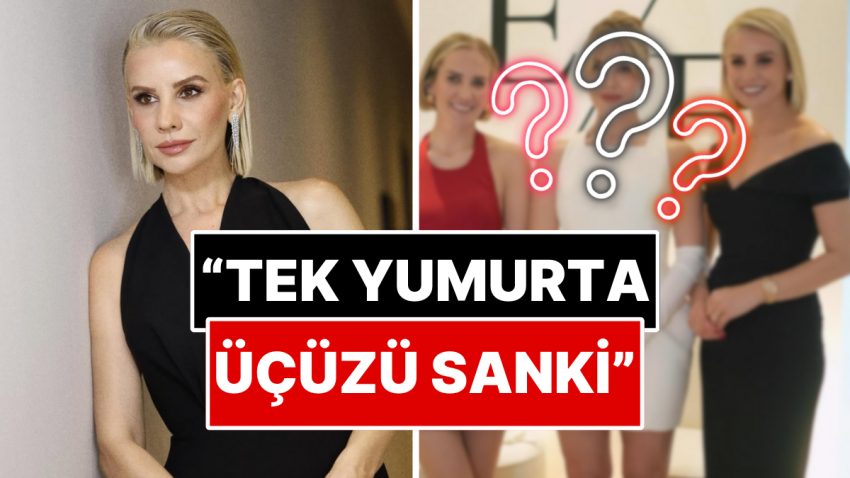 Güya Klonlar: Esra Erol’un Kız Kardeşleri Eda ve Bihter ile Olan Benzerliği “Halüsinasyon mu Bu?” Dedirtti