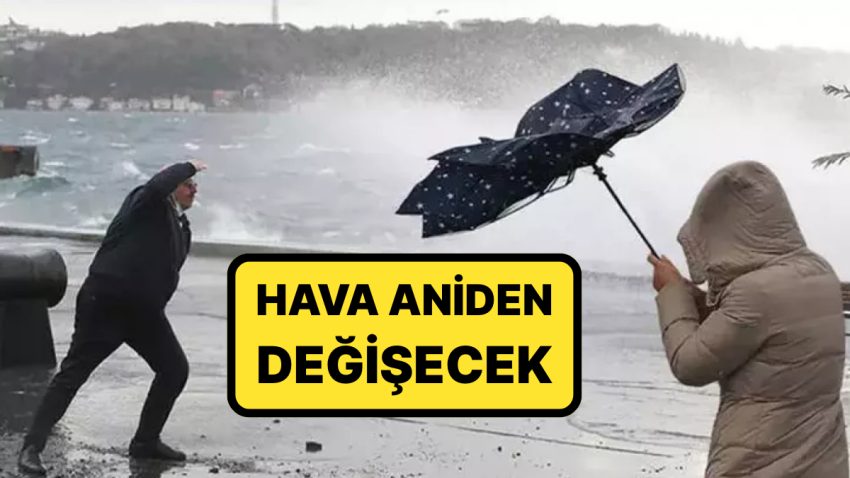 Hafta Sonu Plan Yapanlar Dikkat: Kuvvetli Yağış ve Fırtına Geri Dönüyor