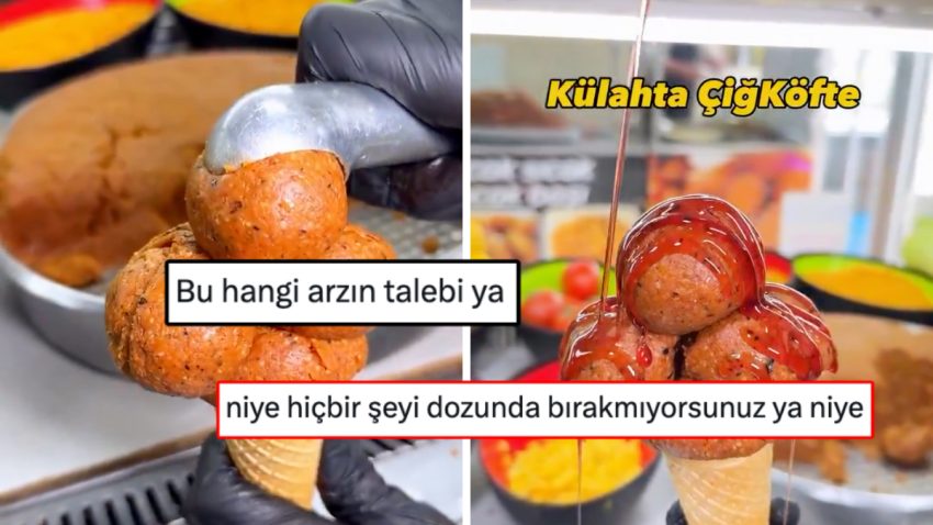 Hayal Gücünü Zorlayarak Ortaya Çıkan ‘Külahta Çiğ Köfte’ Kötü Tat Kaçırdı