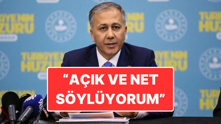 İçişleri Bakanı Ali Yerlikaya Ehliyet Affı savlarını Yalanladı: “Açık ve Net Olarak Söz Ediyorum”