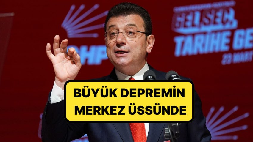 İstanbul Sarsıntısı Sonrası Ekrem İmamoğlu’ndan Birinci Açıklama: ”İstanbul Sarsıntısına Süratlice Hazırlanmalıyız”